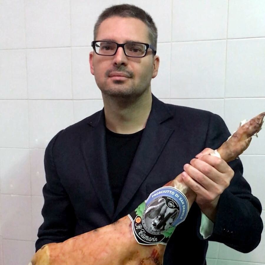 Sergio Candusso, owner of Il Camarin